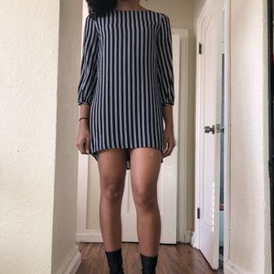 Forever 21 navy blue shift dress